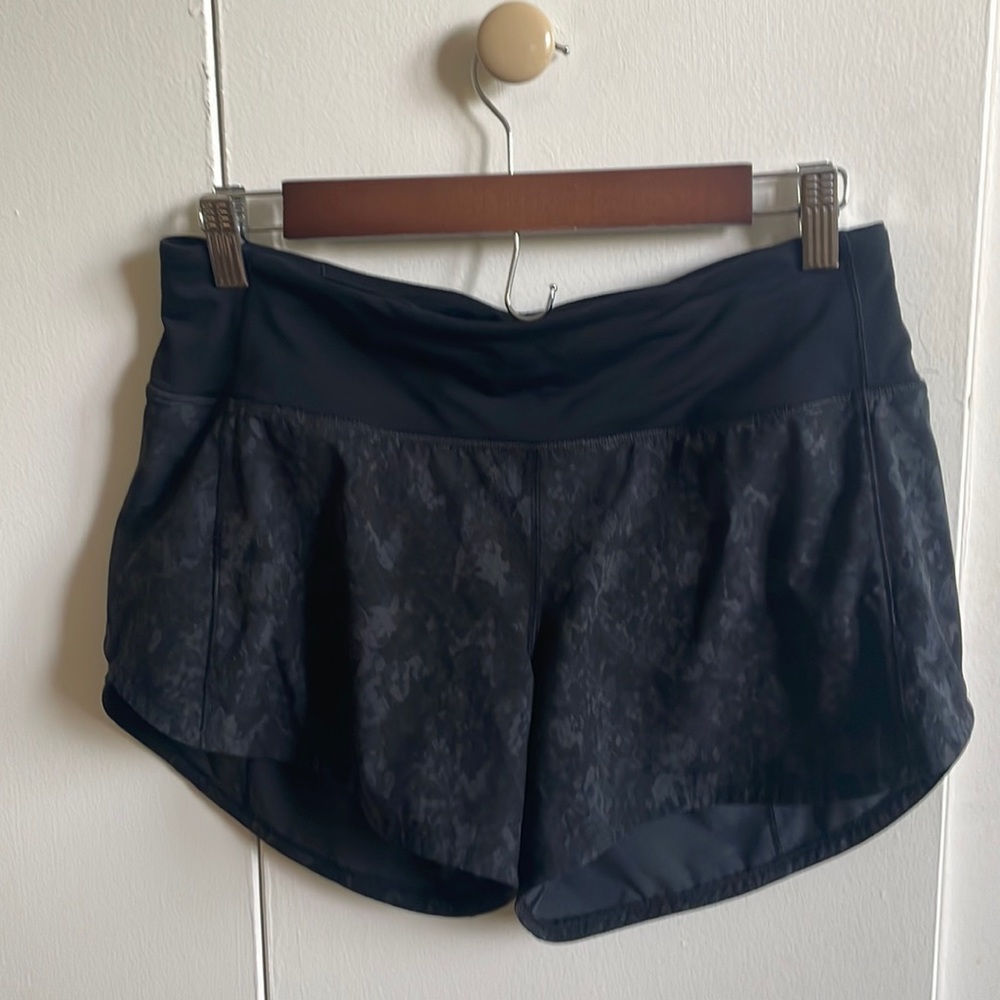 Lululemon size 6 tall long shorts.